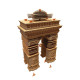 Puzzle sculpture 3D en carton - Arc de triomphe - Cartonic