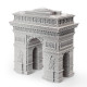 Puzzle sculpture 3D en carton - Arc de triomphe - Cartonic