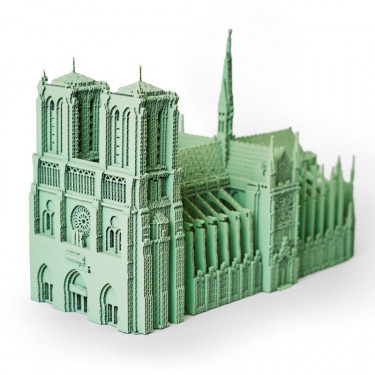 Puzzle sculpture 3D en carton - Notre-Dame de Paris - Cartonic