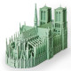 Puzzle sculpture 3D en carton - Notre-Dame de Paris - Cartonic
