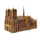 Puzzle sculpture 3D en carton - Notre-Dame de Paris - Cartonic