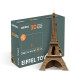 Puzzle sculpture 3D en carton - Tour Eiffel - Cartonic