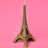 Puzzle sculpture 3D en carton - Tour Eiffel - Cartonic