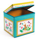 Coffre à jouets siège pour enfant "Roulotte" DJECO 4488