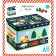 Coffre de rangement pour enfant "Circuit voitures" DJECO 4487