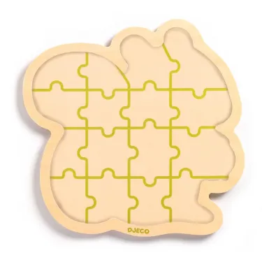 Puzzle en bois 'Puzzlo Nut' 16 pcs DJECO 1824