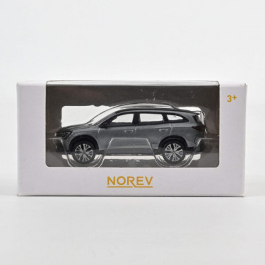 Renault Espace E-Tech Hybride 2023 Gris schiste, voiture Norev 1-64