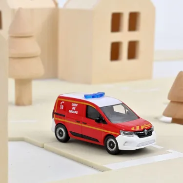 Renault Kangoo Van 2023 Pompiers - Chef de groupe, voiture Norev 1-64