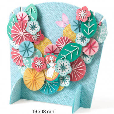 Collier 3 rangs à créer "Flora" DIY DJECO 7994