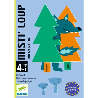 MISTI'LOUP jeu de cartes DJECO 5078