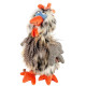 Tour de Poule, coq en peluche SIGIKID Kikeriki 42992