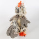 Tour de Poule, coq en peluche SIGIKID Kikeriki 42992