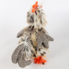 Tour de Poule, coq en peluche SIGIKID Kikeriki 42992