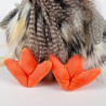 Tour de Poule, coq en peluche SIGIKID Kikeriki 42992