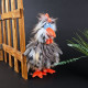 Tour de Poule, coq en peluche SIGIKID Kikeriki 42992