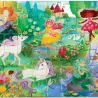 Puzzle métallisé "Amis magiques" 60 pcs CROCODILE CREEK