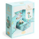 Blue Tinyroom, chambre pour figurine tinyly de Djeco 6964