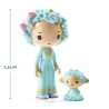 Blue Tinyroom, chambre pour figurine tinyly de Djeco 6964