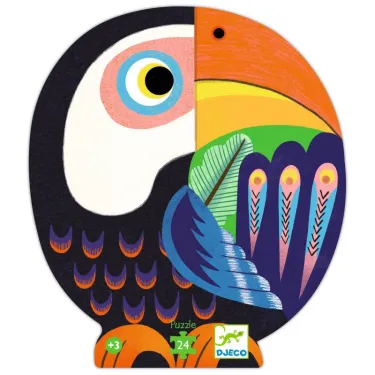 Puzzle Coco le Toucan 24 pcs Djeco 7283