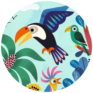 Puzzle Coco le Toucan 24 pcs Djeco 7283