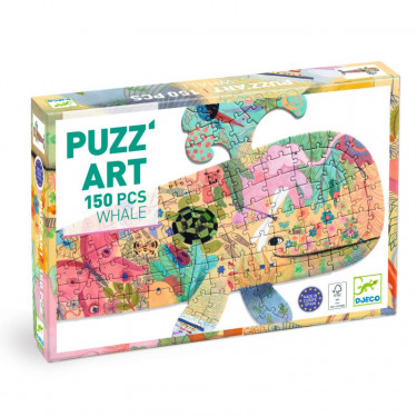 Puzzle Puzz'Art Baleine 150 pcs DJECO 7658
