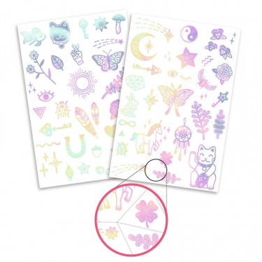 Tatouages 'Lucky charms' DJECO 9596
