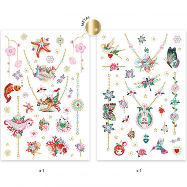 Tatouages 'Les bijoux de Fiona' DJECO 9586
