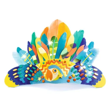 Coiffe d'Indien à créer "Rio" DIY DJECO 7926