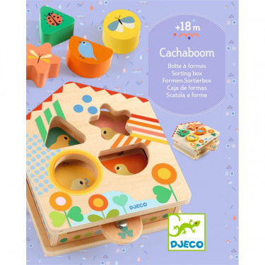 Boîte à formes "Cachaboom" DJECO 6367