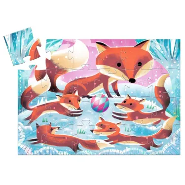 Ginger petit renard, puzzle 24 pcs Djeco 7285