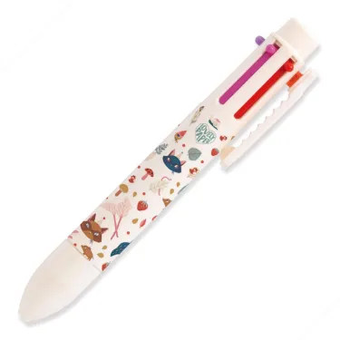 Stylo 6 couleurs DJECO 3764 - Rainbow pen Lucille