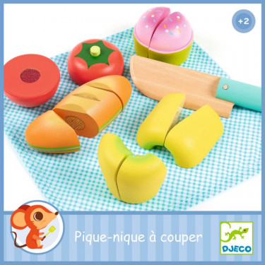 Pique-nique à couper,  jouet dinette DJECO 5511