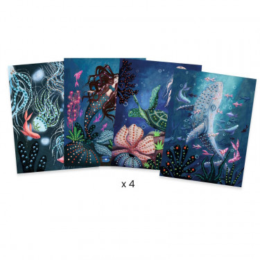 Coffret peinture 3D "Abysses" DJECO 8958