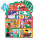 Puzzle géant "La maison des petits copains" 36 pcs DJECO 7169