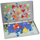 IOTOBO Boîte de voyage 6+ jeu de mosaïque magnétique SEPP jeux