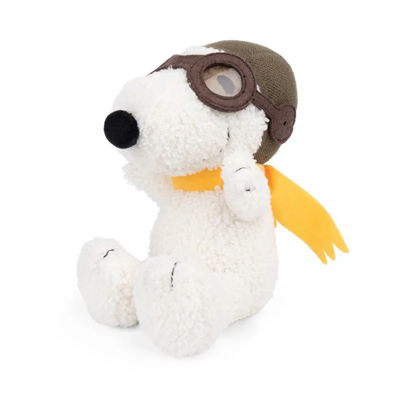Peluche Snoopy aviateur "L'as volant" - 17cm