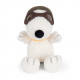 Peluche Snoopy aviateur "L'as volant" - 17cm