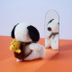 Peluche Snoopy avec Woodstock dans son sac à dos - 17cm