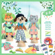 "Bonjour Paris" Collage pour enfant DJECO 9849