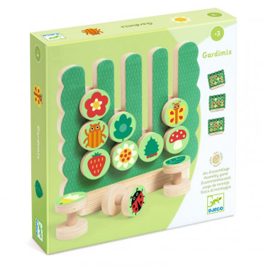 GARDIMIX jeu éducatif en bois DJECO 1616