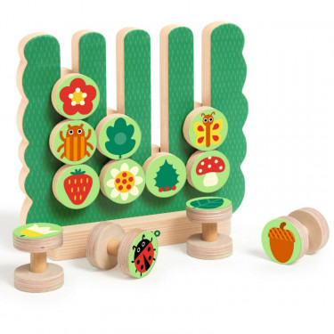 GARDIMIX jeu éducatif en bois DJECO 1616