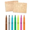Coffret coloriage sur bois "Dino world" DJECO 8739