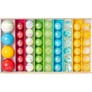 Grand coffret de billes "Beau Rivage" Billes & Co