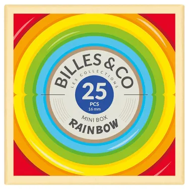 Petit coffret de billes "Rainbow" Billes & Co