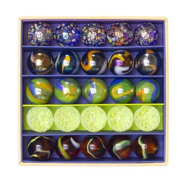 Petit coffret de billes "Forêt magique" Billes & Co