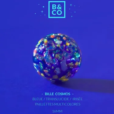 Petit coffret de billes "Cosmos" Billes & Co