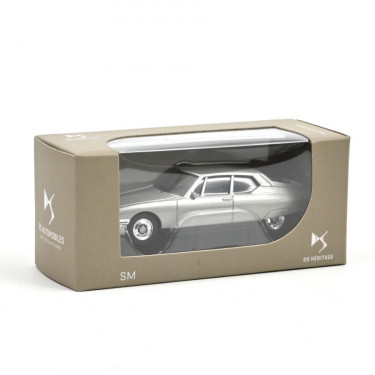 Citroën SM grise 1970, jouet voiture Norev 1/64