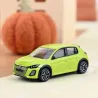 Peugeot 208 jaune 2024, jouet voiture Norev 1/64