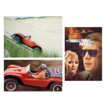 Dune Buggy 1968 de Con-Ferr orange Norev 1/43ème