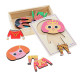 Jade à habiller - Puzzles en bois Vilac - Ingela P. Arrhenius VILAC 7626